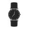 Watch wrist vector icon.Black vector icon isolated on white background watch wrist.