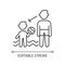 Watch your children linear icon