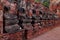 Watchaiwatthanaram, Buddha statue, historical park in Ayutthaya, Thailand