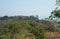 A watchhouse of Thailand viewed from Second pillared causeway of Preah Vihear Temple, Camb