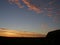 Watching sunset in the australian desert