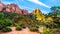 The Watchman peak in Zion National Park in Utah, USA