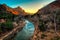 The Watchman at Sunset, Zion National Park, Utah