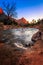 The Watchman at Sunset, Zion National Park, Utah