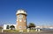 Watchtower at Almerimar port on the Costa del Almeria in Spain