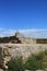 Watchtower of the fortress on the beach in Peniche village