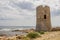 Watchtower in front of the sea