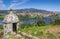 Watchtower and river in Valenca do Minho