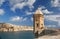 Watchtower in Senglea, Malta.