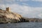 Watchtower Wied iz-Zurrieq or Sciuta Tower on the cliff liffs at the Blue Grotto Malta