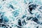 Water, blue bubbles, Tyrrhenian sea, background