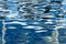 Water blue surface waves background