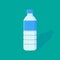 Water Bottle flat icon.