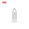 Water bottle icon vector design isolated 2