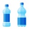 Water bottle vector illustration.