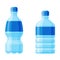 Water bottle vector illustration.