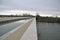 Water bridge channel above Garonne