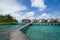 Water bungalows in maldives resort