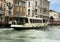 Water Bus on the Grand Canal in Venice, Italy.