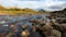 Water can be found everywhere in the Isle of Skye, Scotland.