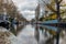 Water Canal and reflections in Little Venice in London