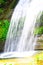 Water Cascade Falls From High Wall. Most beautiful and greatest waterfalls in Khagrachhari, Bangladesh name Richang waterfall.