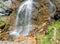 Water cascade with rainbow, Dalfazer Wasserfall, near Achensee