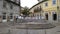 Water clock / watch fountain in the Village of Arcos de Valdevez Portugal.