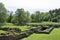 Water course in the ruins of Roche Abbey.