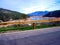 Water dam the Tranco Reservoir, Tranco de Beas