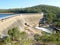 Water draining from Wellington Dam