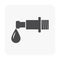 Water drip icon