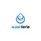 Water Drop Floor Clean Service Logo Design template