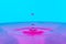 Water Drop Pink Blue