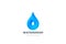 Water Droplet Drop Logo design vector template. Natural Mineral Aqua Drink Oil Liquid Energy Logotype concept icon