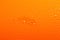 Water Drops On Orange Background Texture colorful waterdrop cent