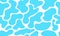 Water drops, seamless pattern with blue organic shapes