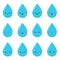 Water face World water day save the water stop water drops drop H2O Vector faces smile emotion emoticons smiley emoji