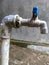 water faucet that is old and still functioning
