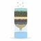 Water filter cartridge