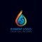 Water and Fire Element Logo Design. Vector Illustrator Eps. 10