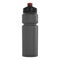 Water flask mockup. Plastic container for fitness