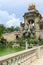 Water Fountain by Antoni Gaudi in Park Guell, Barcelona, Spain