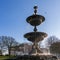 Water fountain in Brighton, East Sussex on March 06, 2024