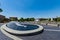 Water Fountain in Carrol Creek Promenade in Frederick, Maryland