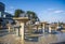 Water fountain at Kosciuszko Square in Gdynia