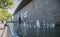 Water Fountain, National Gallery of Victoria (International), Melbourne, Australia.