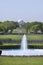 Water fountain on South Lawn of White House