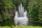 Water fountain in sunken garden, Butchart Gardens, Victoria, Canada