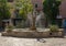 Water fountain in the town of Inca